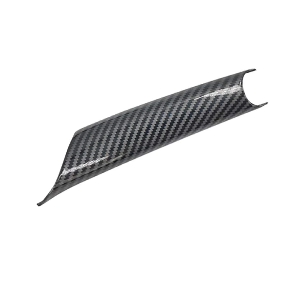 

For -BMW X5 E70 08-13 X6 E71 08-14 Carbon Fiber Interior Inner Rear Row Left Side Door Pull Handle Protective Cover Trim