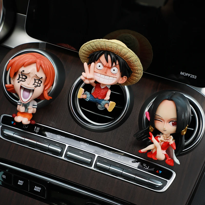 

New Car Decoration Cartoon Anime Character Modeling Car Perfume Car Air Freshener Car Interior Accessories Boys Toys Gifts