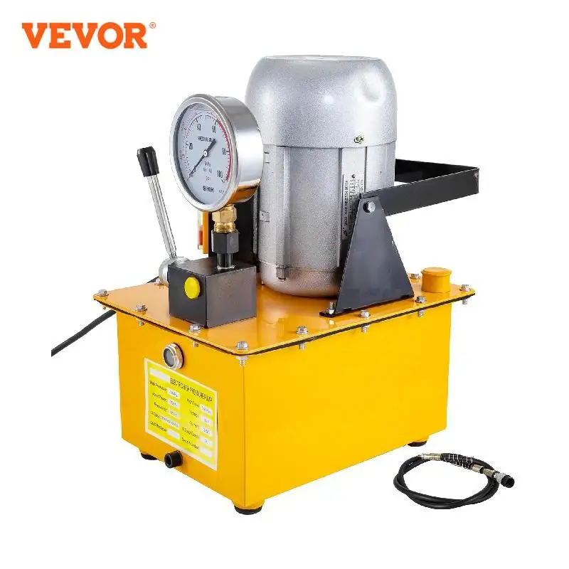 VEVOR – pompe hydraulique électrique 750W  électrovanne à simple/Double effet  vanne manuelle