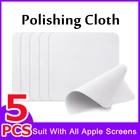 Двухслойная ткань для чистки экрана Apple iPhone 1:1 с нанотекстурой для iPad Mac iWatch Pro Apple Watch Phone