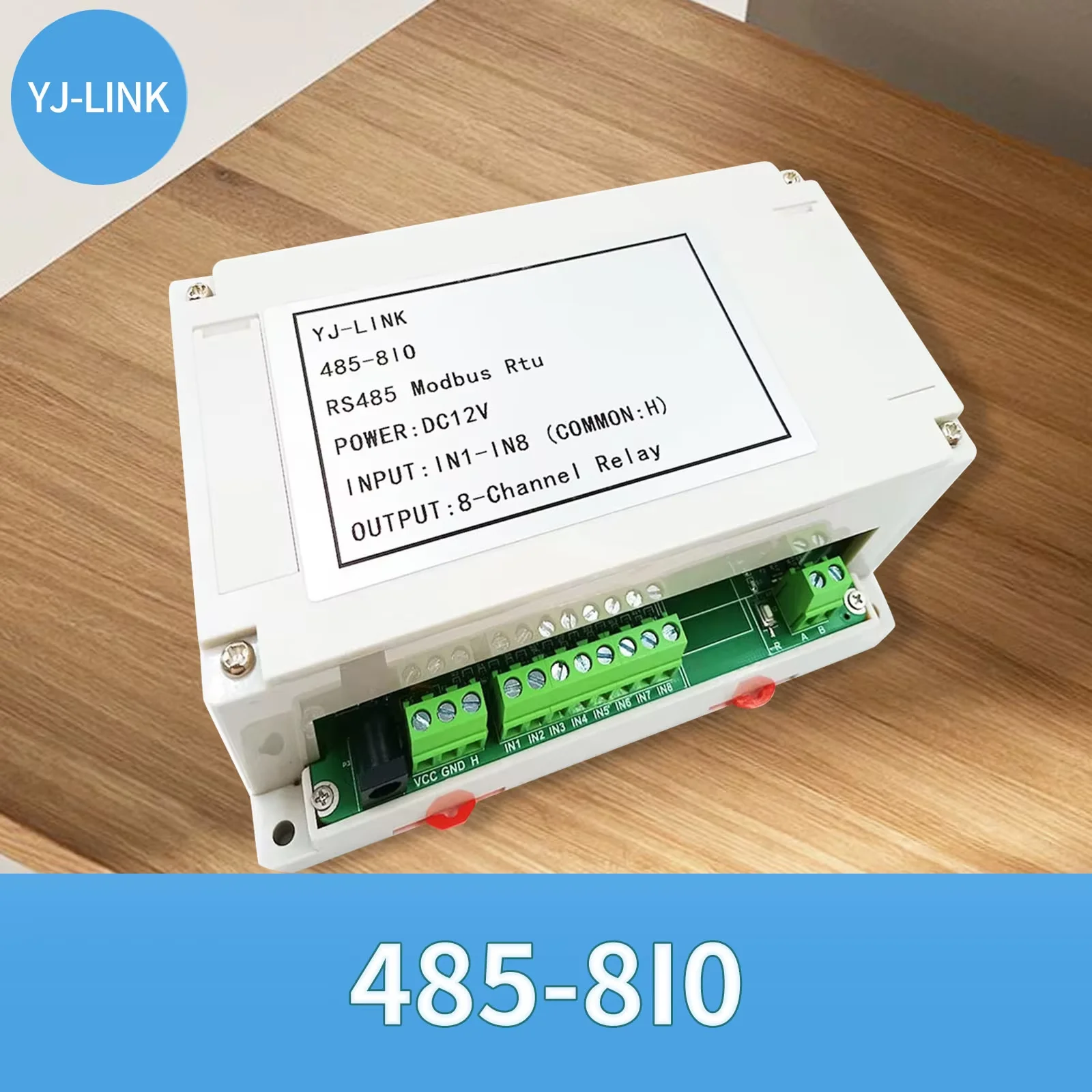Модуль RS485 8-канальный релейный выход MODBUS RTU
