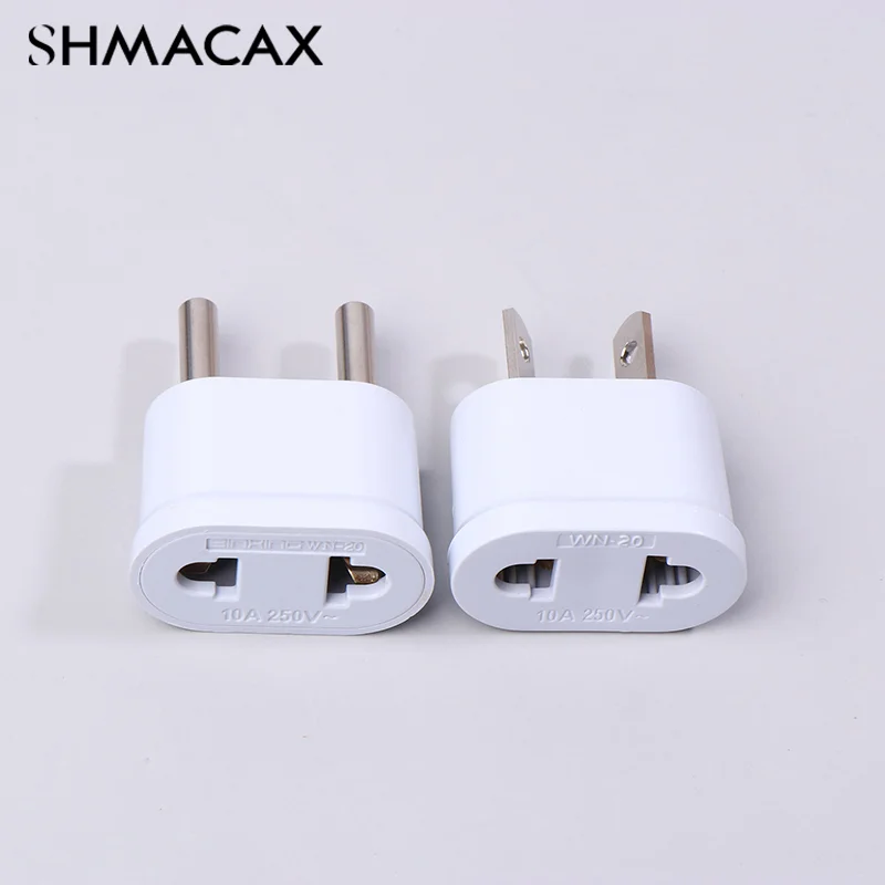 Дорожная штепсельная вилка маленькая Европейская стандартная стандарта США