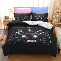 remote control game over 3d printted bedding sets gamer double single size duvet cover set pillowcase home textile hottest