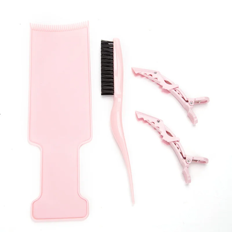Dye Comb Brushes Tool Kit Set Tint Coloring Dye Bowl Comb Brush Twin Headed Brushes Set  Mixer Psra Coloração 염색용품
