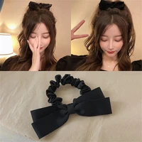sweet and lovely bow hair band south korea east gate net popular ins sen tie head rubber band to go out commuting headdress