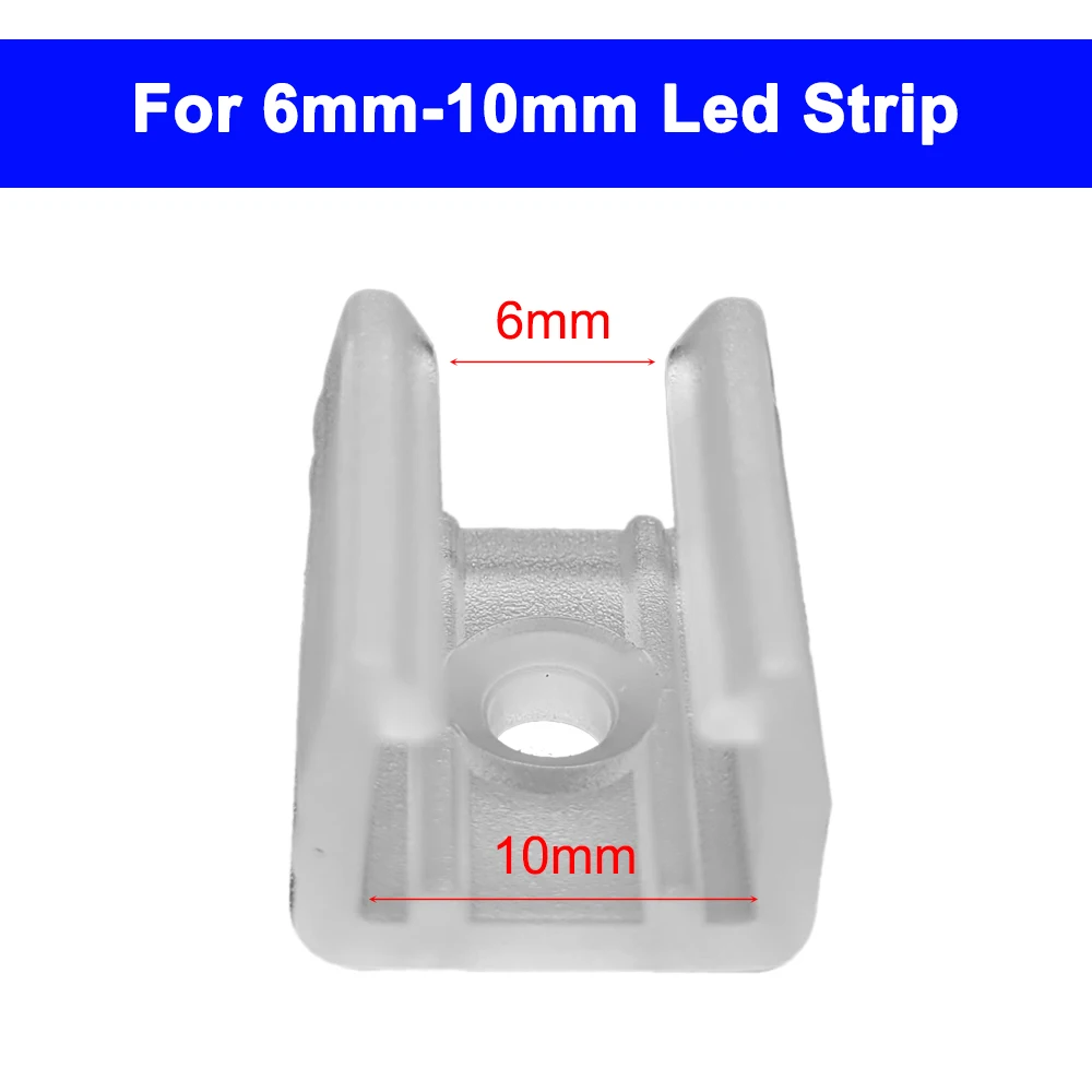 

Фиксирующие зажимы для LED ленты FUNZENXIN 5-100 шт