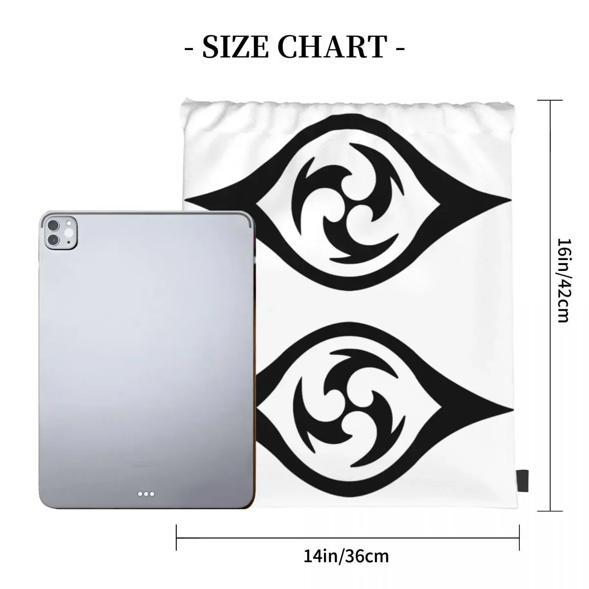 Рюкзаки Baal's Eye Of Stormy Judgement сумки на шнурке карман спортивная сумка для книг