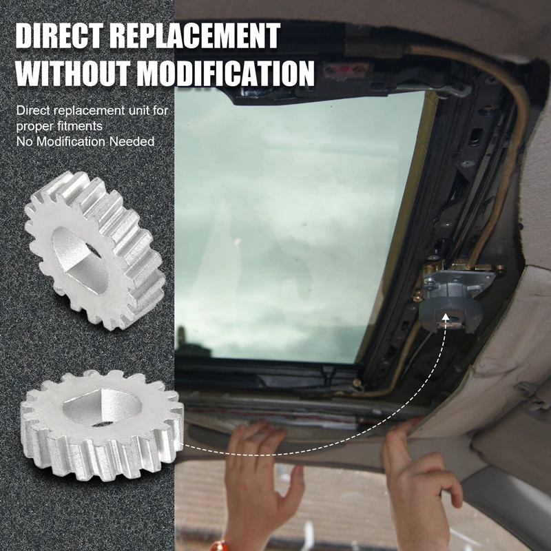 19 зубцов Sunroof Motor Cog Gear A2048201442 для Mercedes BMW Ford стикер автомобильный Jaguar Volvo