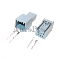 1 set 8 hole mx34008sf1 miniature auto low current unsealed socket with terminal car male female docking electric wire connector