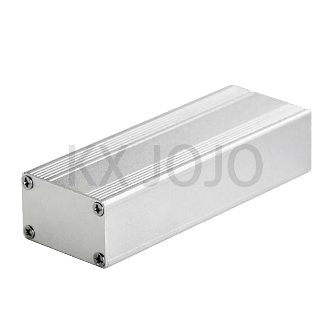 Алюминиевая распределительная коробка 40*25*80/110 мм серебристого/черного цвета