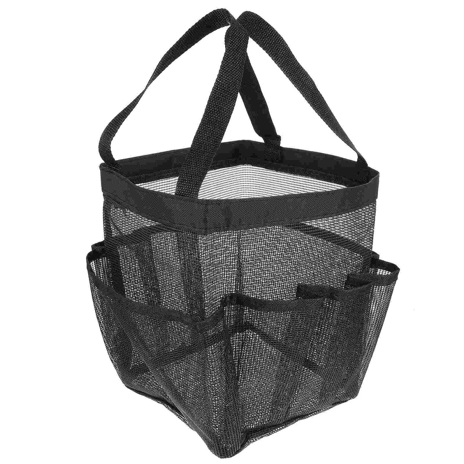 

Mesh Bag Showertoiletry Tote Organizer Beach Portable Bathroom Bath Dry Quick Essentials Hanging Dorm Basket Large Capacity