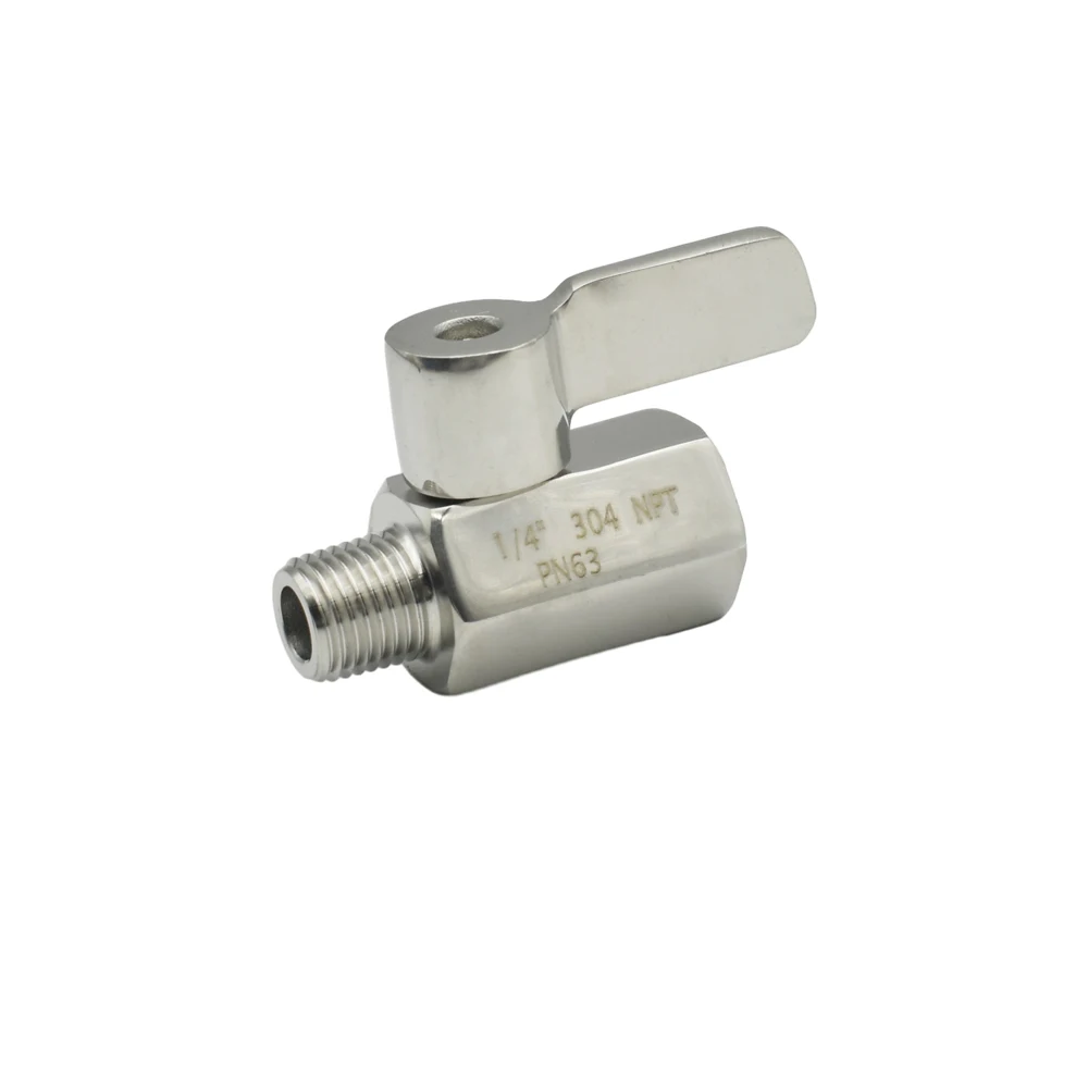 

Мини шаровой кран из нержавейки 304 1/8-3/4 дюйма