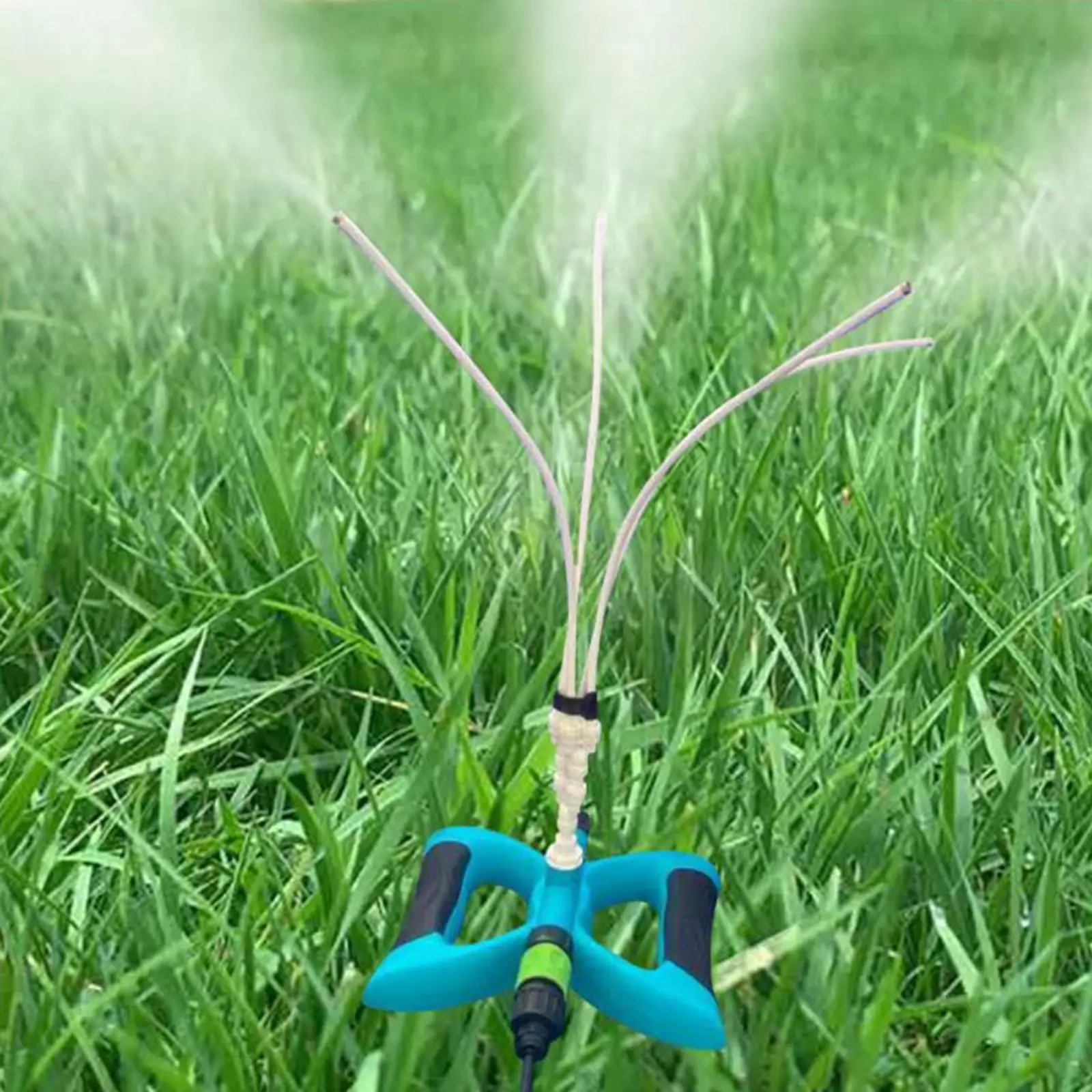 

Misting System Portable Reduce Dust Adjustable for Outside Lawn Pet Cooling