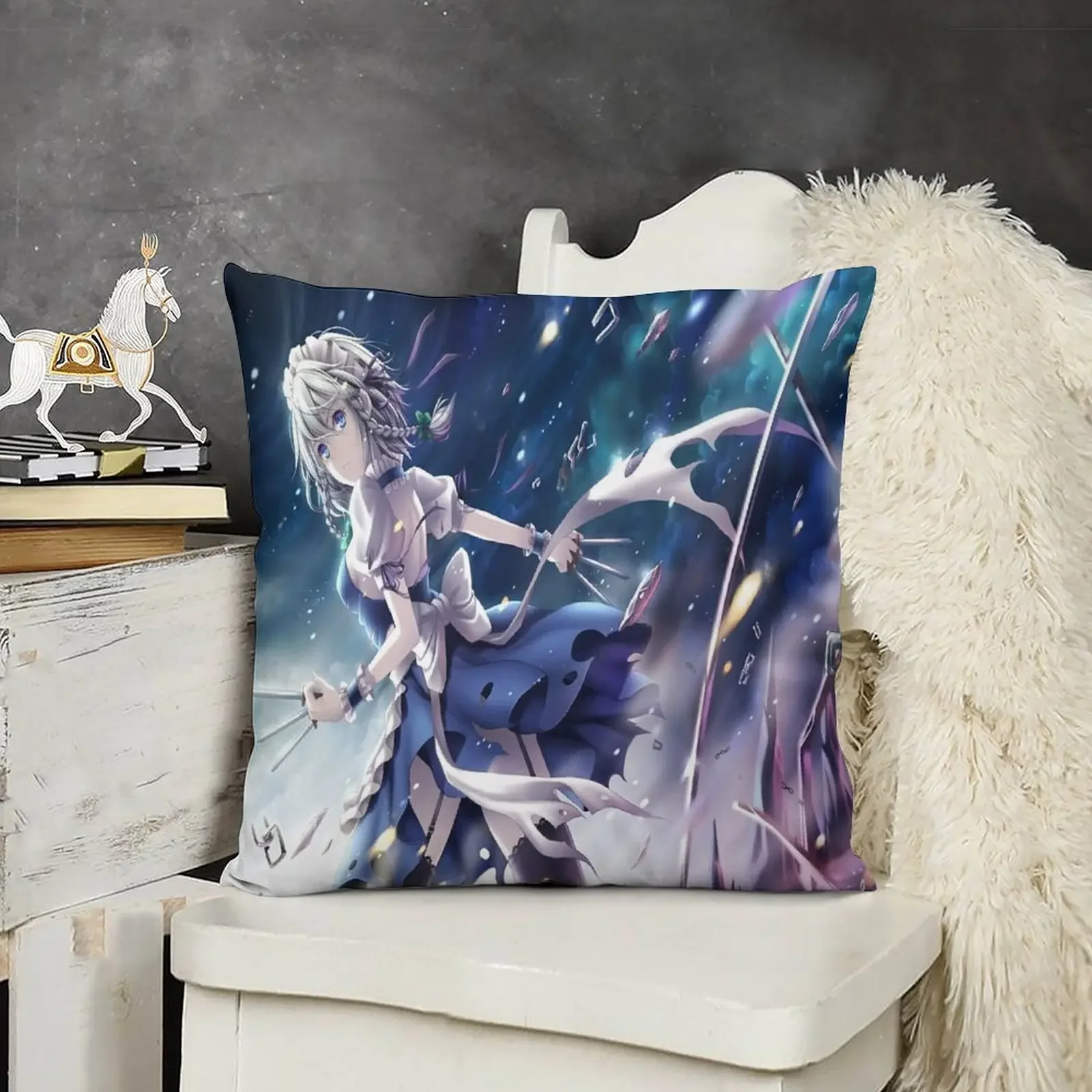 Touhou Sakuya декоративная подушка рождественские украшения 2025 г. на заказ фото