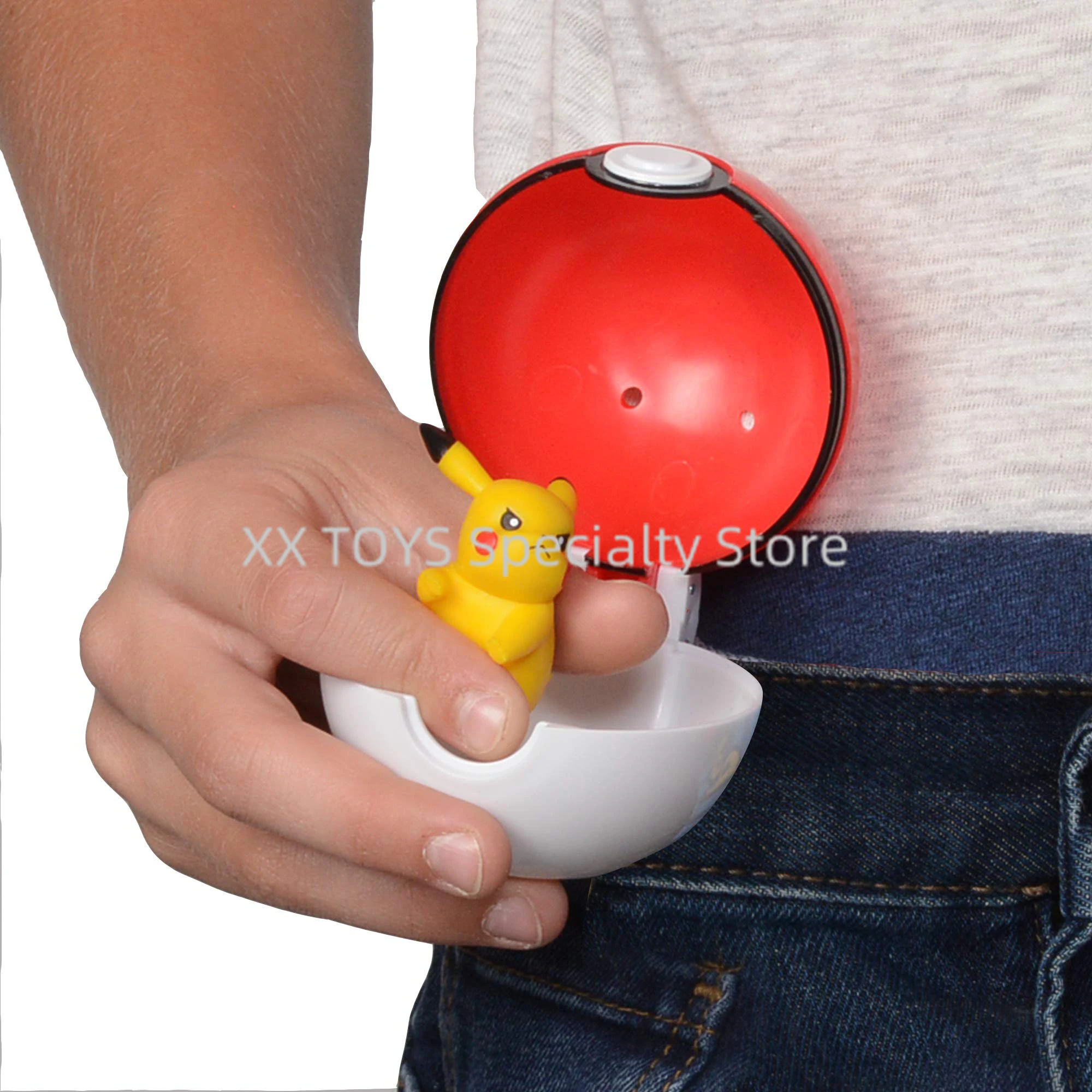 Pokémon Clip 'N' Go - Пикачу Poké Ball Eevee и Great Munchlax &amp Ultra с фигуркой моделью Toys