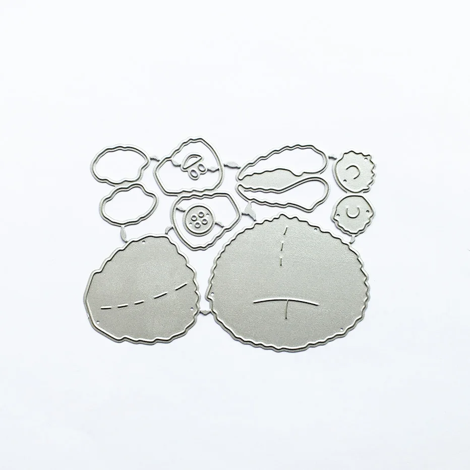 Сборные Вырубные штампы с медведем оформление сделай сам бумажные подарочные