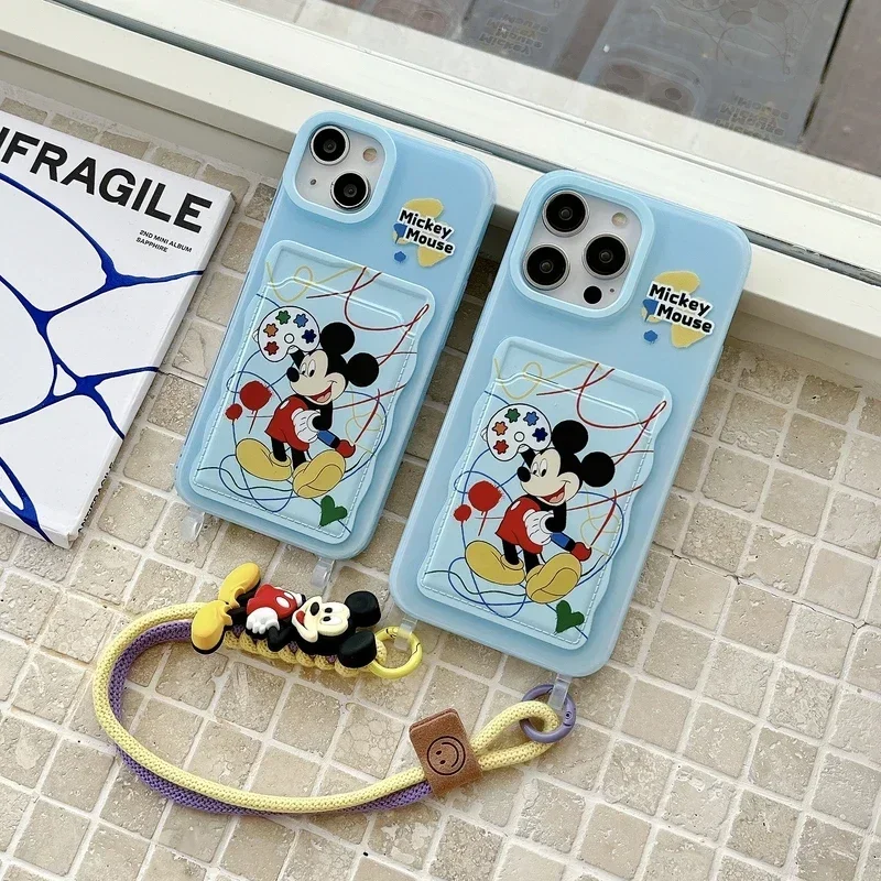 Мягкий ТПУ чехол-кошелек для iPhone 15 Pro 14 13 Max