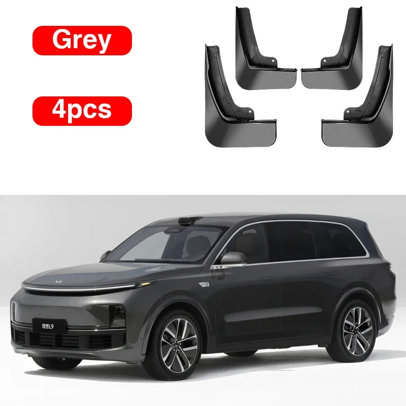 

Автомобильные щитки от грязи для Li Auto L9 Lixiang L9 2022 2023 2024 2025, противоразбрызгивающая фотозащита, внешний комплект автомобильных аксессуаров
