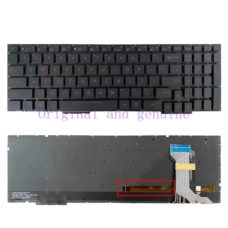 Новая клавиатура для ноутбука Asus zx73 zx73v zx73vd с подсветкой