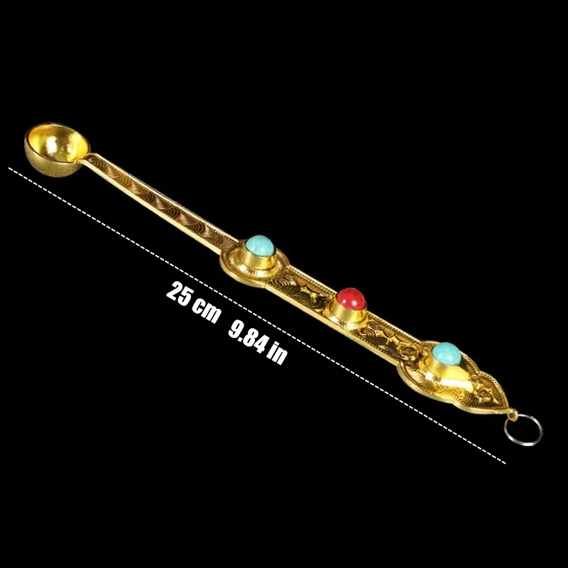 

Буддийская дымовая ложка из меди