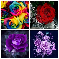 5d diamond painting rose full square round diamond art for adults and kids embroidery diamond mosaic home decor