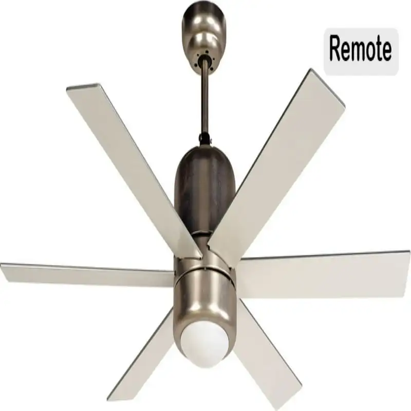 

6 Ceiling Fan with Satin Nickel