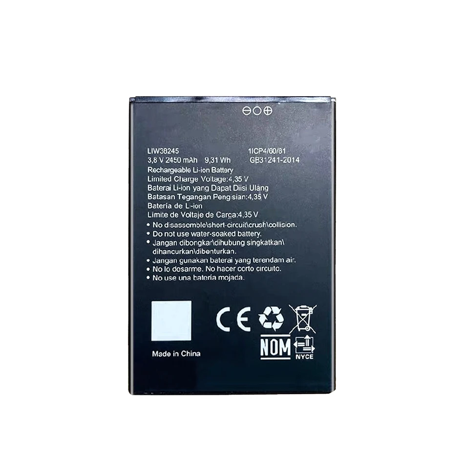 Аккумулятор LIW38245 на 2450 мА · ч для смартфона Hisense Infinity F17 Pro F17Pro F 17 F16 16
