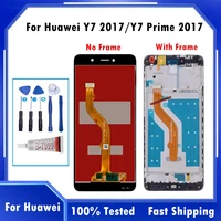 for huawei y7 prime 2017 lcd digitizer for huawei y7 2017 trt l21 l21a l21x lx2 lx1 lx3 touch screen lcd display assembly