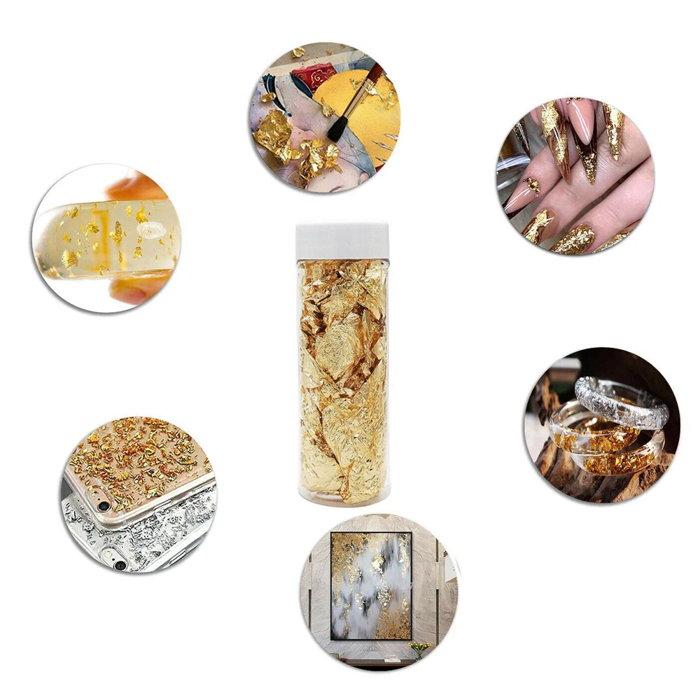 

Candle Gold Silver Foil DIY Candle Molds Mold Aromatherapy Mould Making Ornament