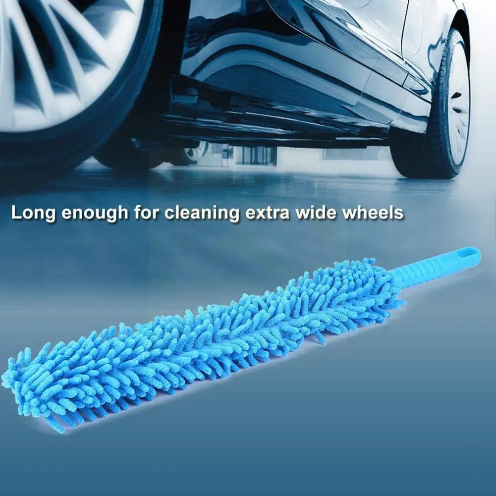 

Гибкая длинная мягкая шениль из микрофибры для мойки автомобиля, Аксессуары Для Мойки автомобиля, щетка из микрофибры N2c1