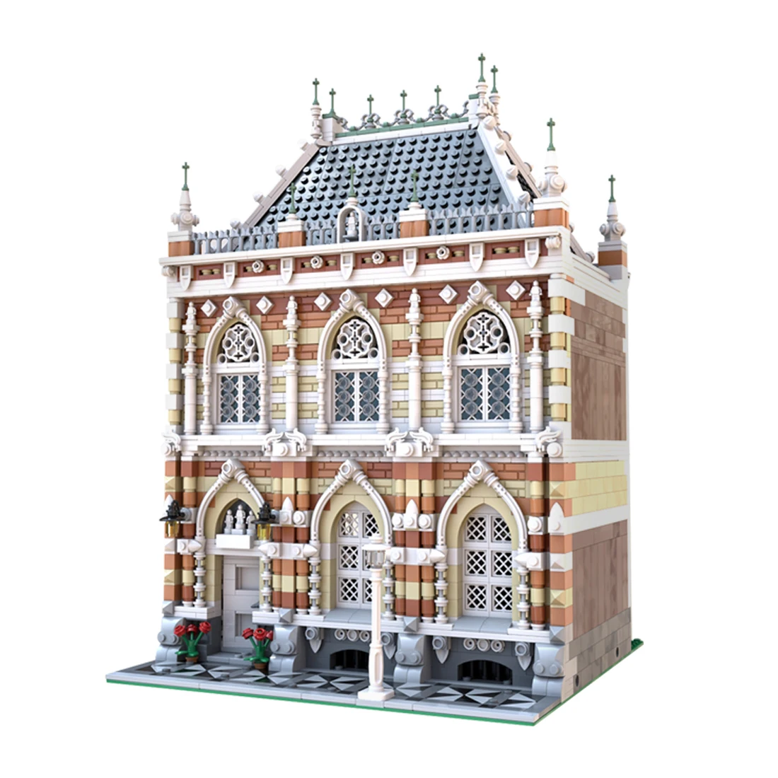 

Authorized MOC-89901 3530Pcs Modular Town Piano Society Model Bricks Kit Building Blocks Set (Designed By SleeplessNight)