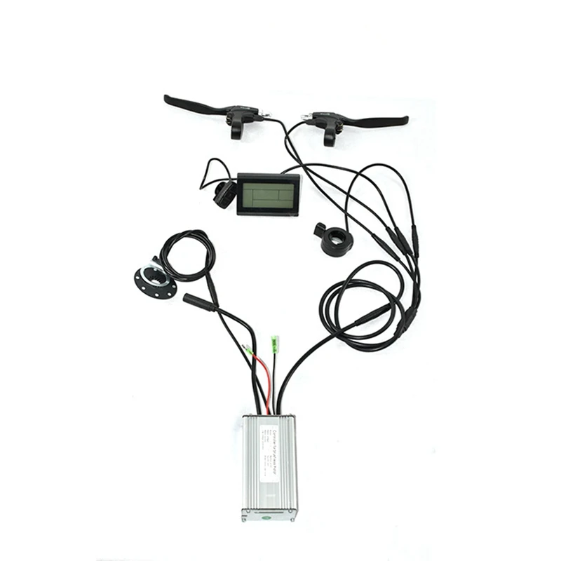 

Контроллер для электрического велосипеда с дисплеем KT LCD3, дроссельной заслонкой и датчиком 115PDD