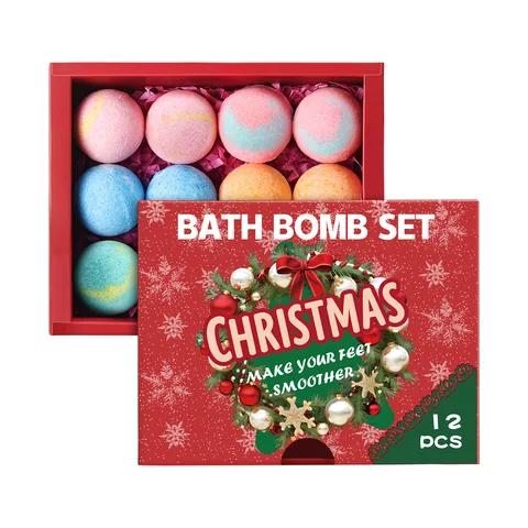 Соляные шарики для ванны, 12 шт.