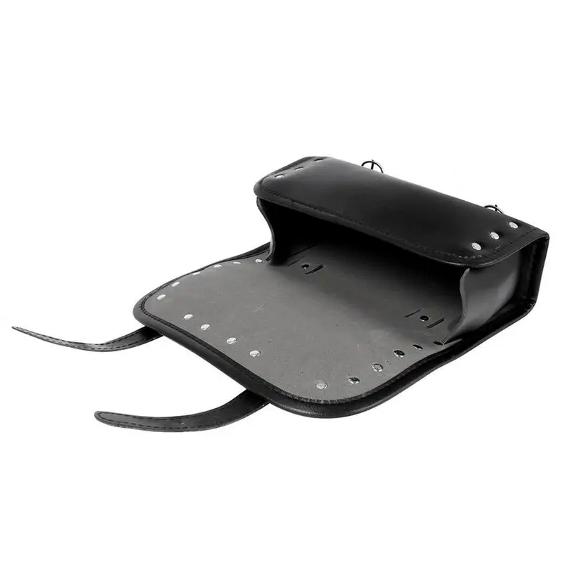 

Motorcycle Fork Tool Bags Storage Leather Travel Pouch Front Luggage Bag For XL
