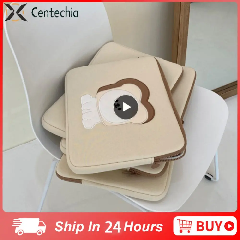 

Хлопковая вместительная сумка для ноутбука, Портативная сумка для компьютера, милая сумка для планшета, внутренняя сумка для хранения компьютера, Удобная молния с открытым носком