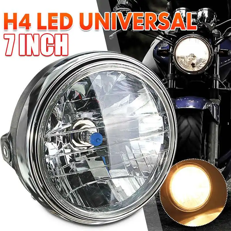 

Универсальная круглая мотоциклетная фара 7 дюймов 12 В, фара для HONDA Hornet CB400 CB500 CB600 CB1300 VTR250 CB250 VTEC400 CB VTEC 400