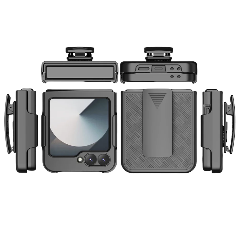 Модный спортивный армированный чехол с зажимом для ремня Samsung Galaxy Z Flip 6 5 Flip5 Flip6 4 3