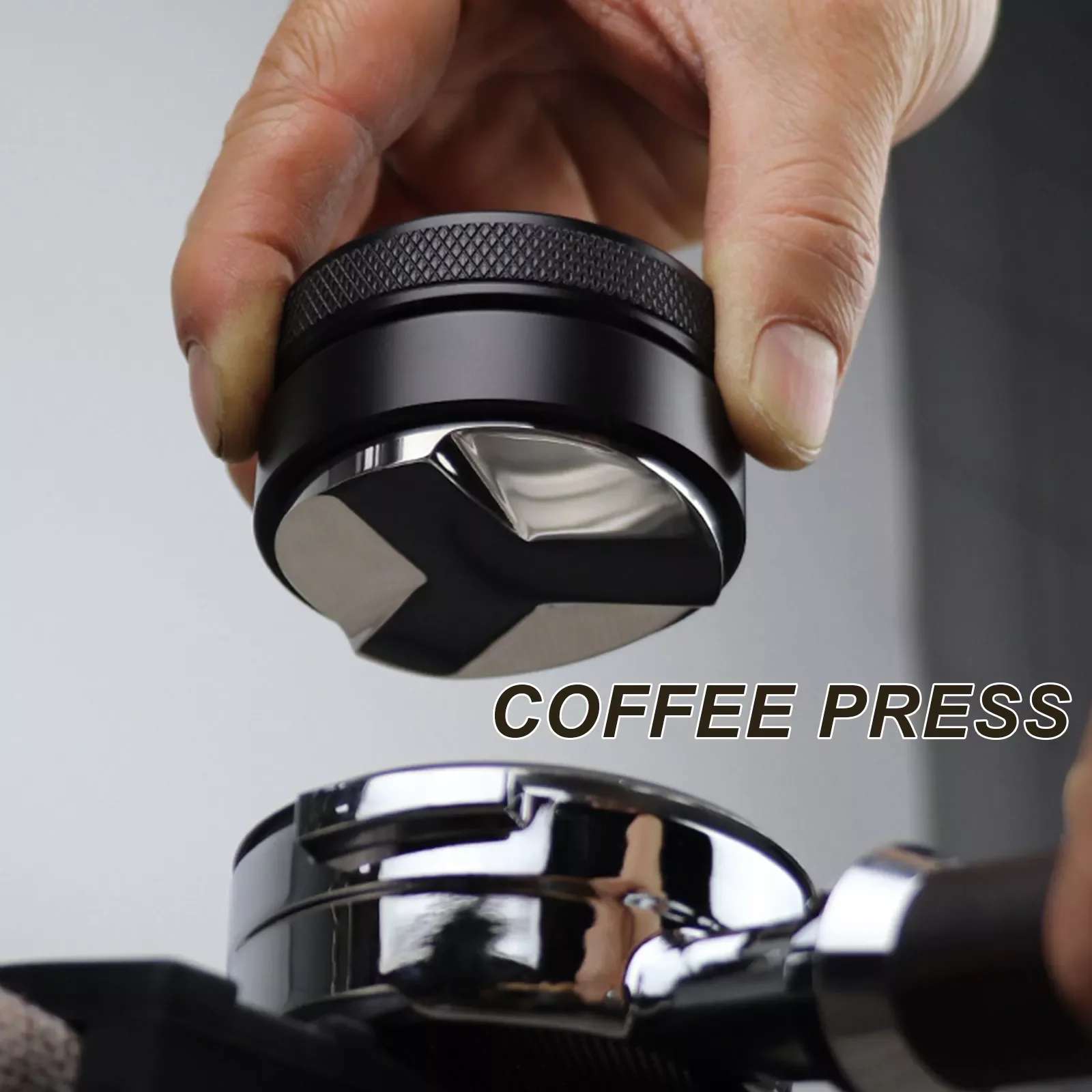 

Coffee Distributor 53mm Coffee Leveler Espresso Tamper for 54mm Portafilter Barista Coffee Accessories1.53mm Coffee Distributor