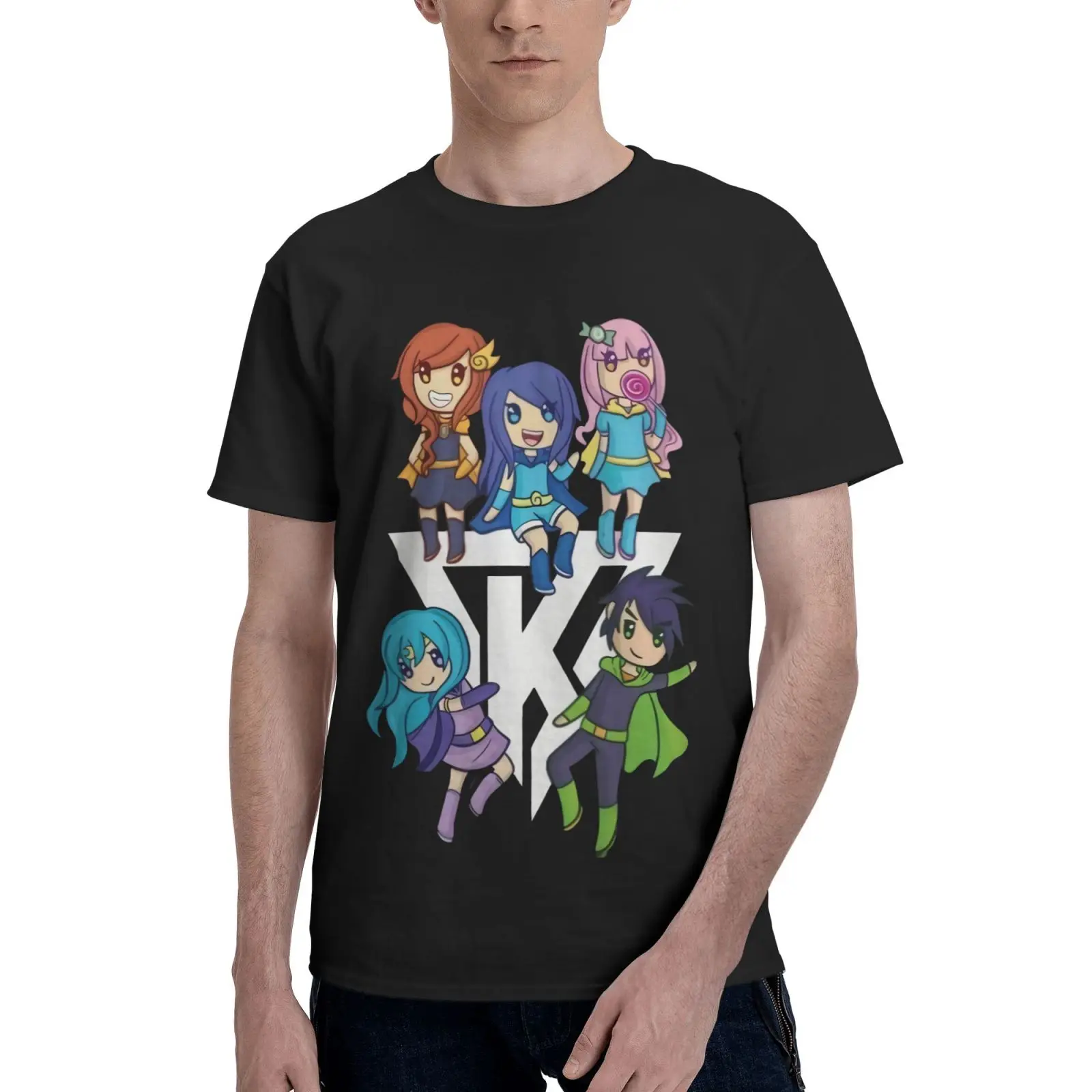 

Funneh Merch Funneh и The Krew футболка гранж Мужская одежда футболка Оверсайз Футболки женские футболки для мужчин футболка
