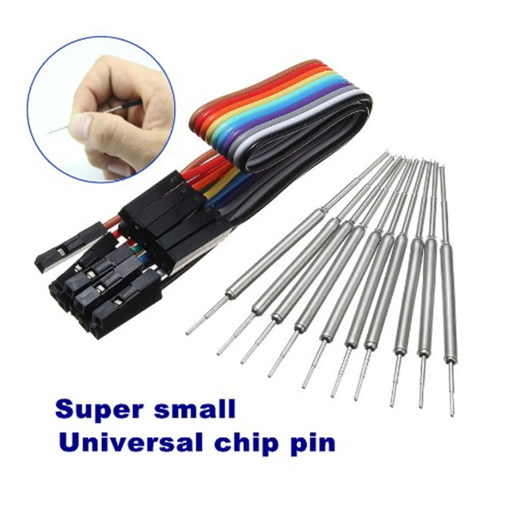 

10 шт., зажимы для микросхем, 0,13 мм