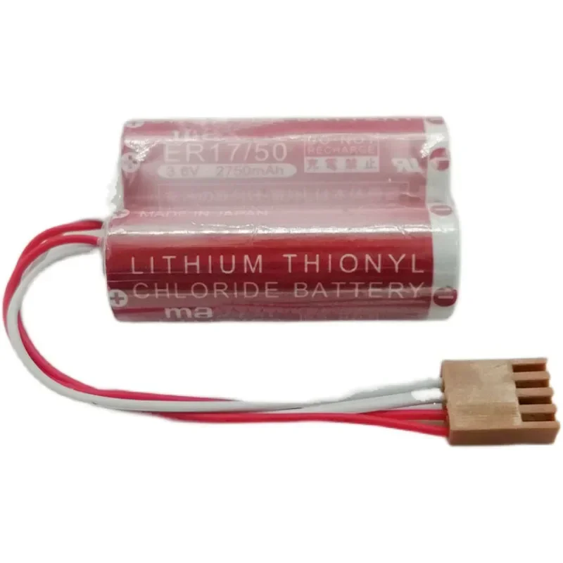 Оригинальный ER17/50 3 6 В 2750 мАч MD500N 50750-1018 литиевая батарея с ЧПУ для ПЛК проводной