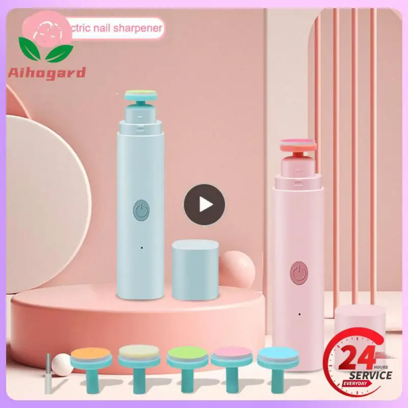 

Baby Nail Clipper Kids Baby Nail Trimmer Electric Baby Manicure Pedicure Nail Clippers Usb Fast Charging Multifunctional Cute