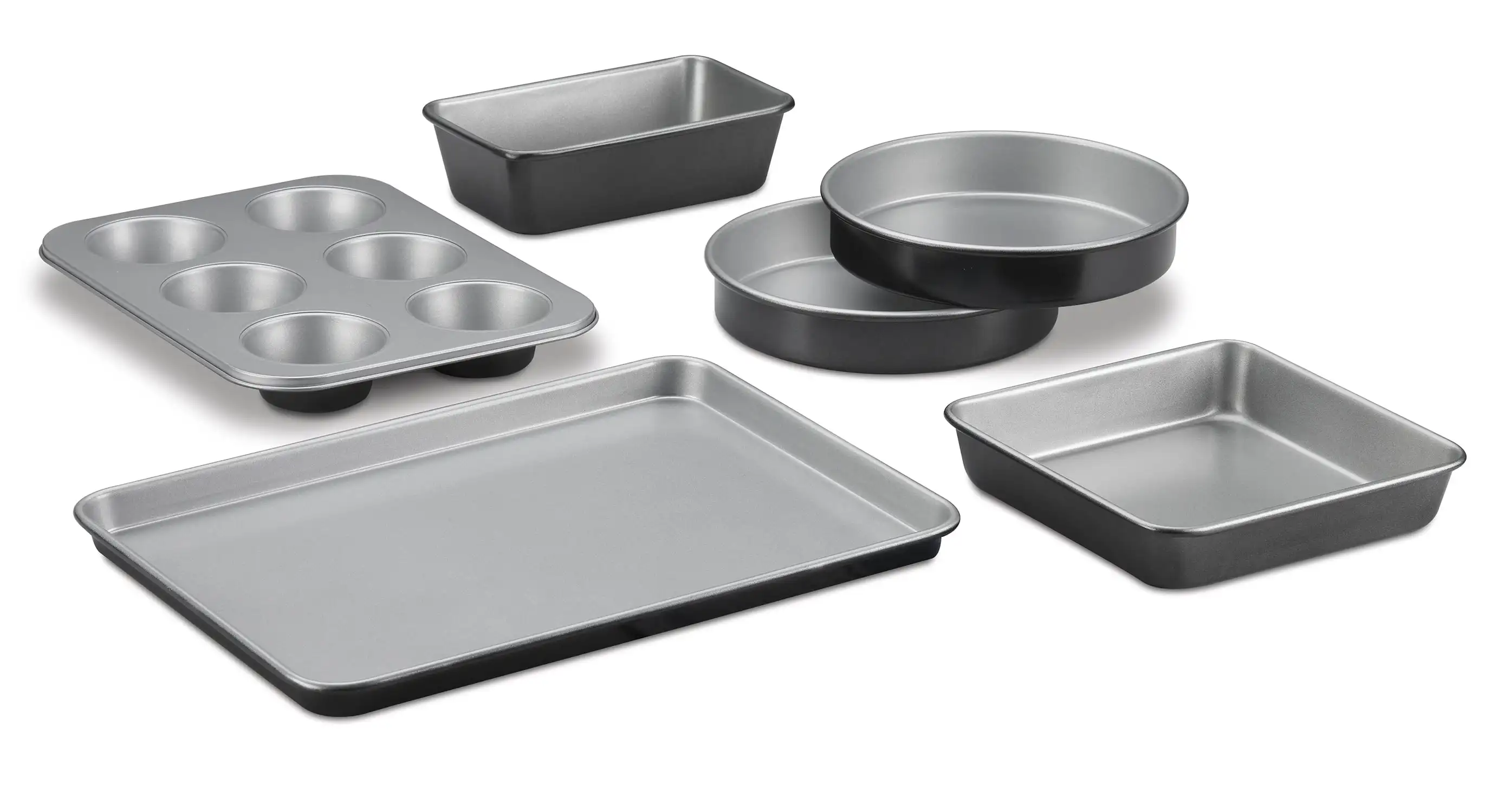 

AMB-6 Chef's Classic 6-Piece Non-Stick Metal Bakeware Set