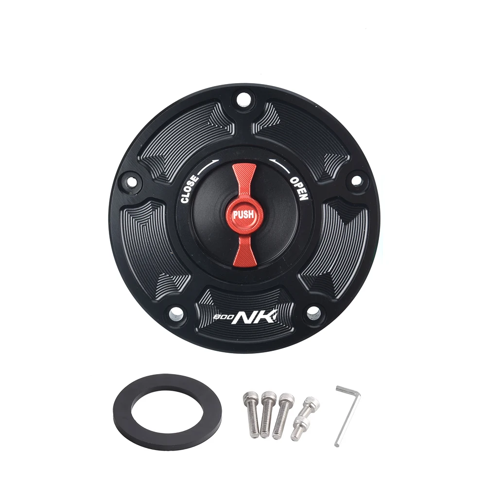 

Крышка топливного бака для мотоцикла CF/MOTO 800NK, модифицированная, из алюминия, быстросъемная, аксессуары CNC