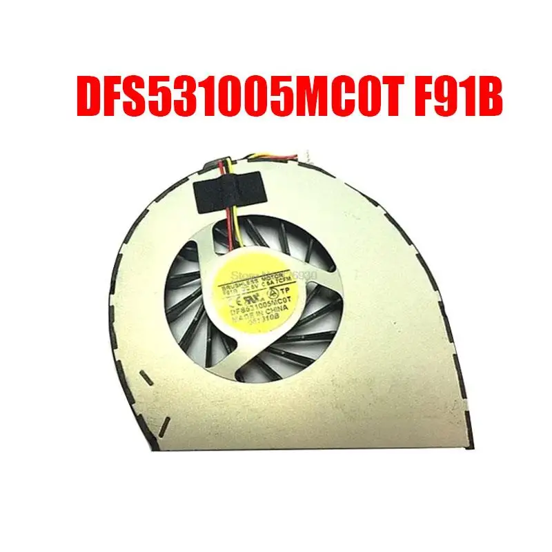 

Laptop CPU Fan For DELL For Vostro 3700 DFS531005MC0T F91B DC5V 0.5A 7CFM New