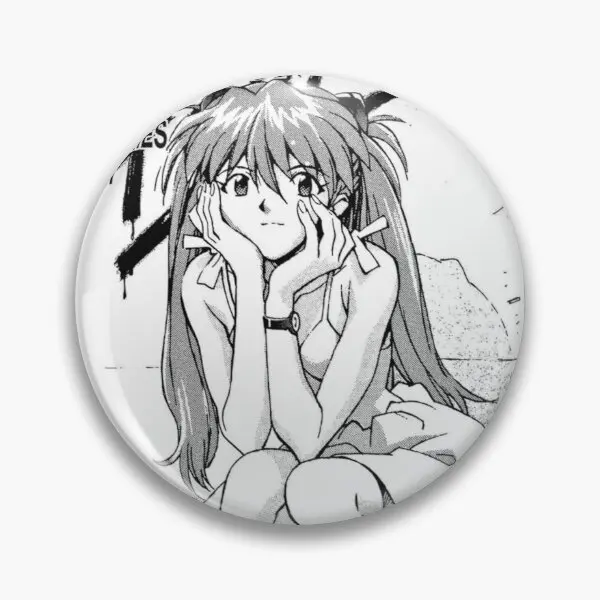 

Мягкая булавка Asuka на булавке, милая булавка на лацкан, модный подарок на воротник, забавная мультяшная бижутерия, Женская Брошь, креативный значок, украшение для одежды, металл