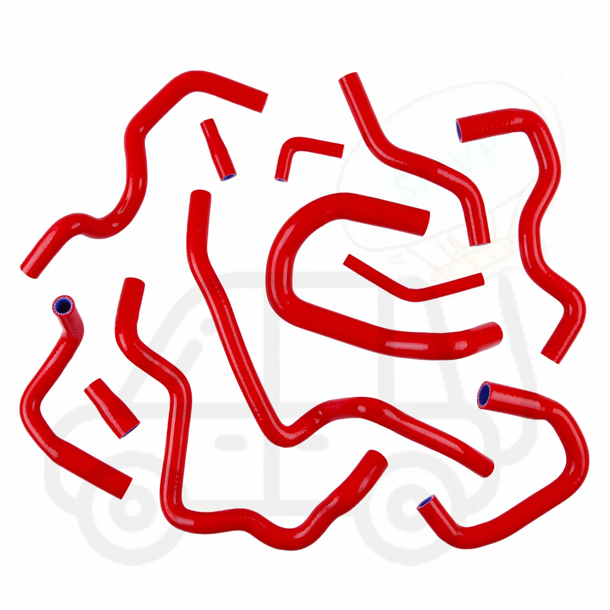 12 шт. 3-слойный силиконовый комплект шлангов для анкерного сапуна Ford Fiesta Mk7 ST180