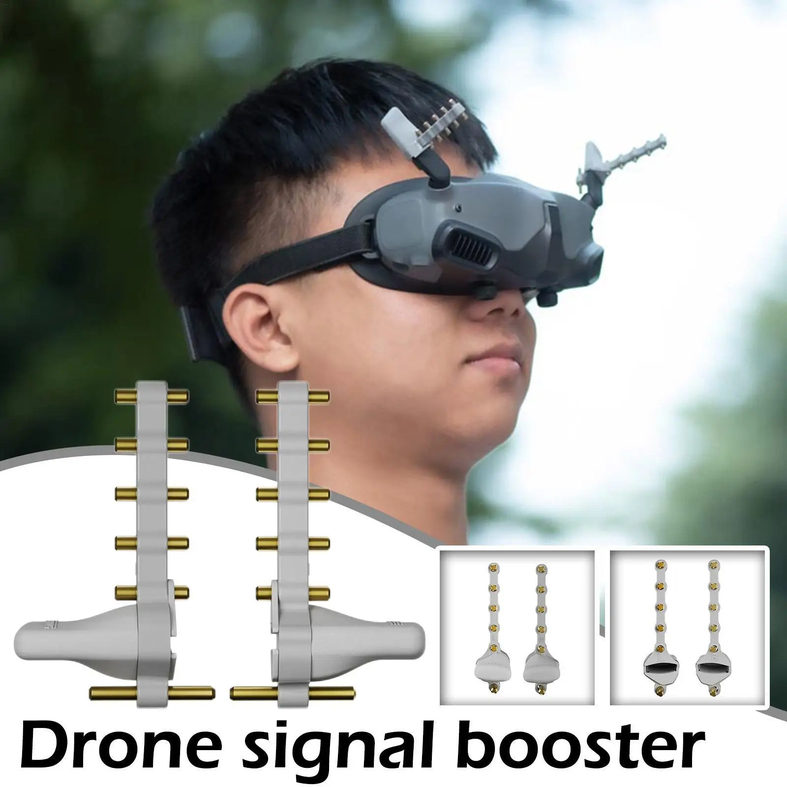 

Усилитель сигнала очков дрона 5,8 ГГц, антенный усилитель для Dji Avata Goggles 2 Lasses, усилитель сигнала диапазона, удлинитель, аксессуары I6V6