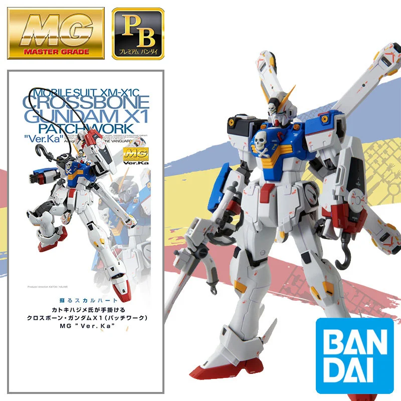 

Оригинальные игрушечные фигурки Bandai MG 1/100 Kidou Senshi Crossbone Gundam Koutetsu