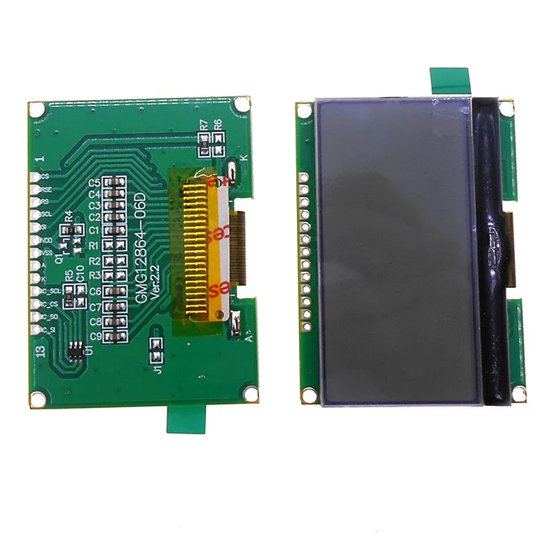 

LCD12864-06D LCD12864 ЖК-модуль 12864 модуль cog с точечной матрицей с ЖК-модулем библиотеки шрифтов